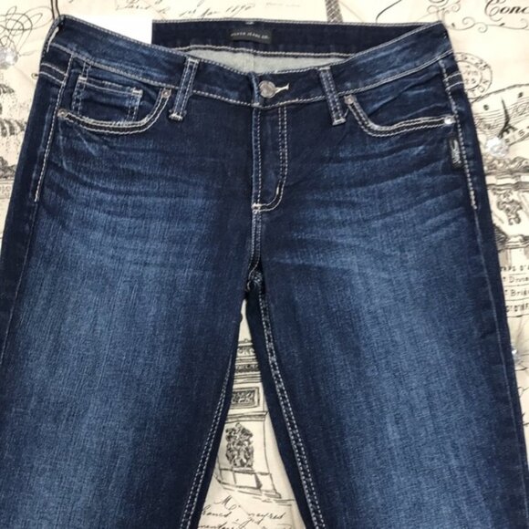 Silver Jeans Co. Suki Slim Boot JeanS - Picture 4 of 7